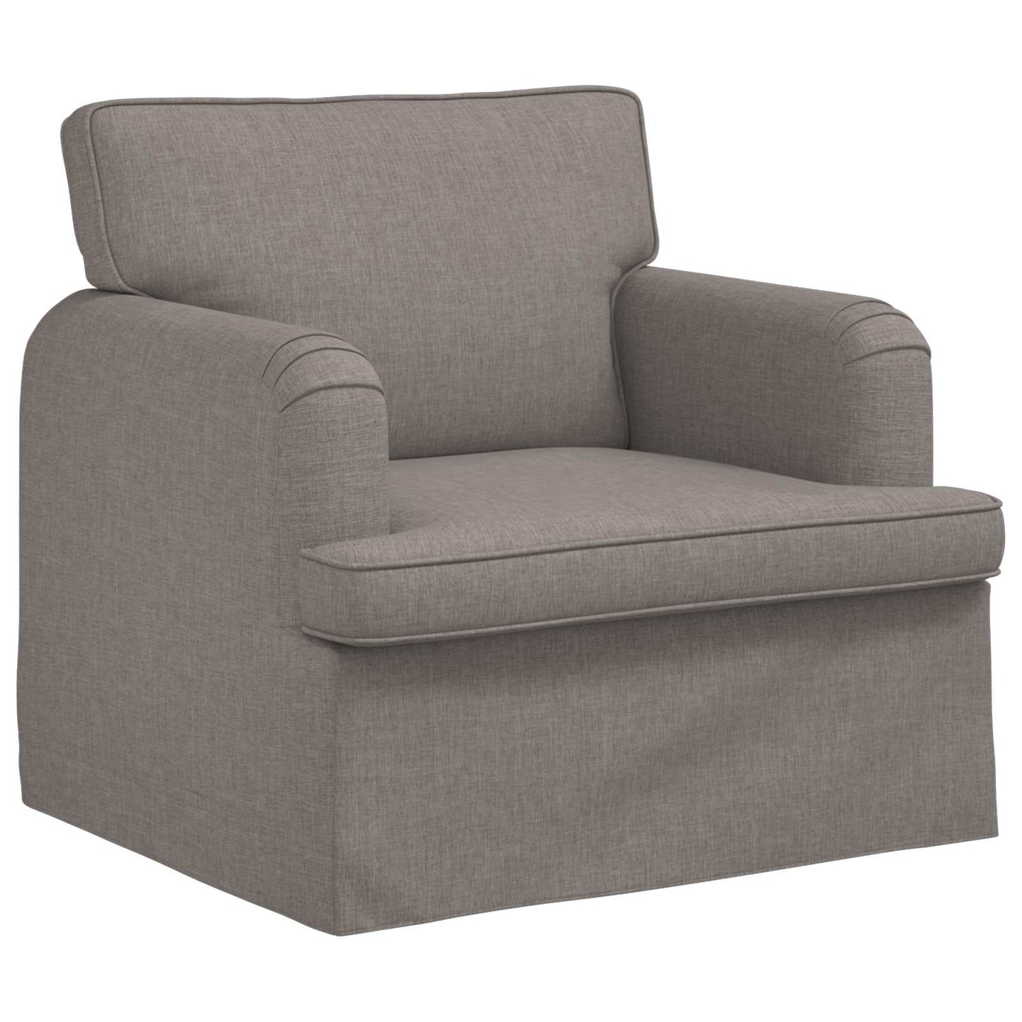 Kanapé Szett 2 pcs Tópszínű 144 x 80 x 85 cm szövet
