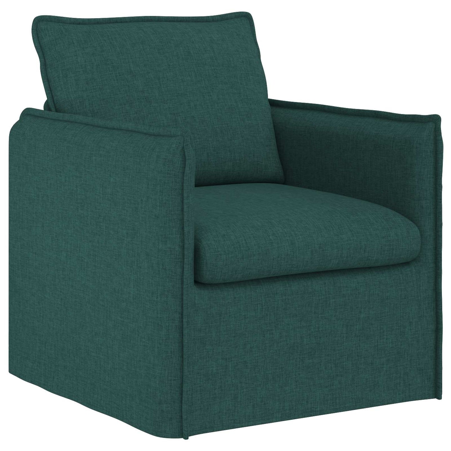 Kanapé Szett 2 pcs Sötétzöld 136 x 82 x 85 cm Szövet