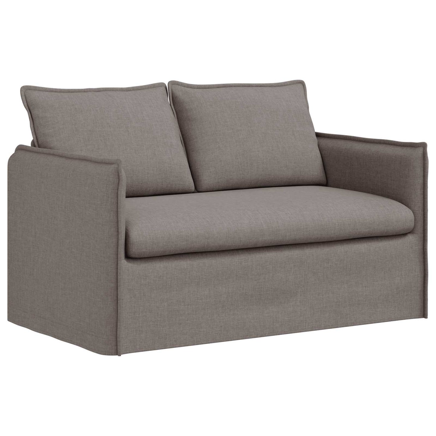 Kanapé Szett 2 pcs Tópszínű 136 x 82 x 85 cm Szövet