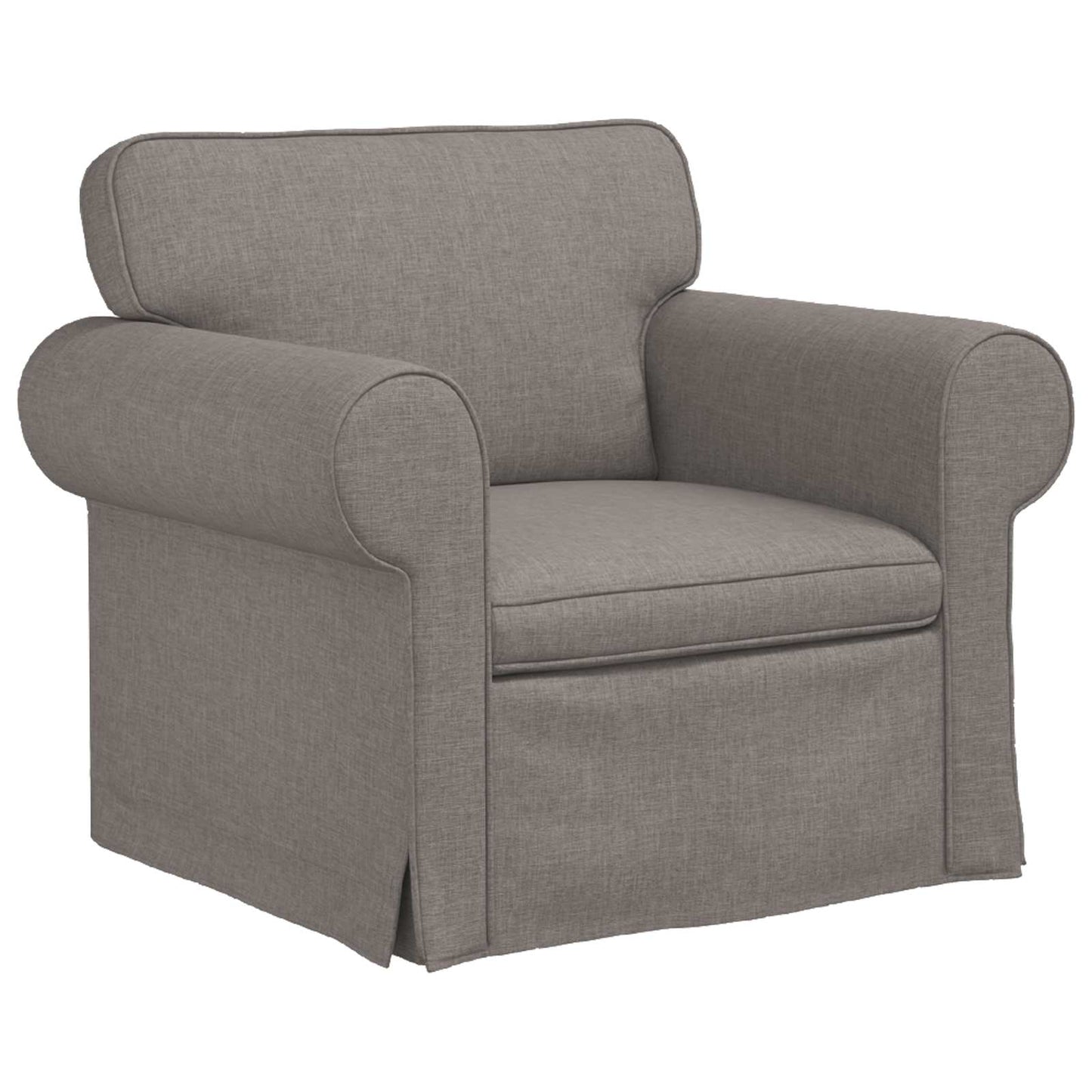 Kanapé Szett 2 pcs Tópszínű 175 x 82 x 80 cm szövet