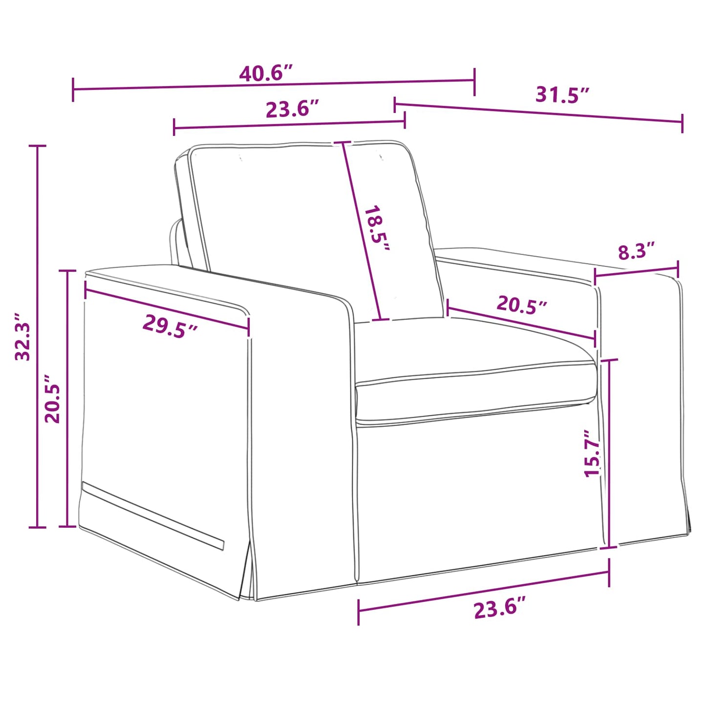 Kanapé Szett 2 pcs Sötétszürke 182 x 80 x 82 cm szövet