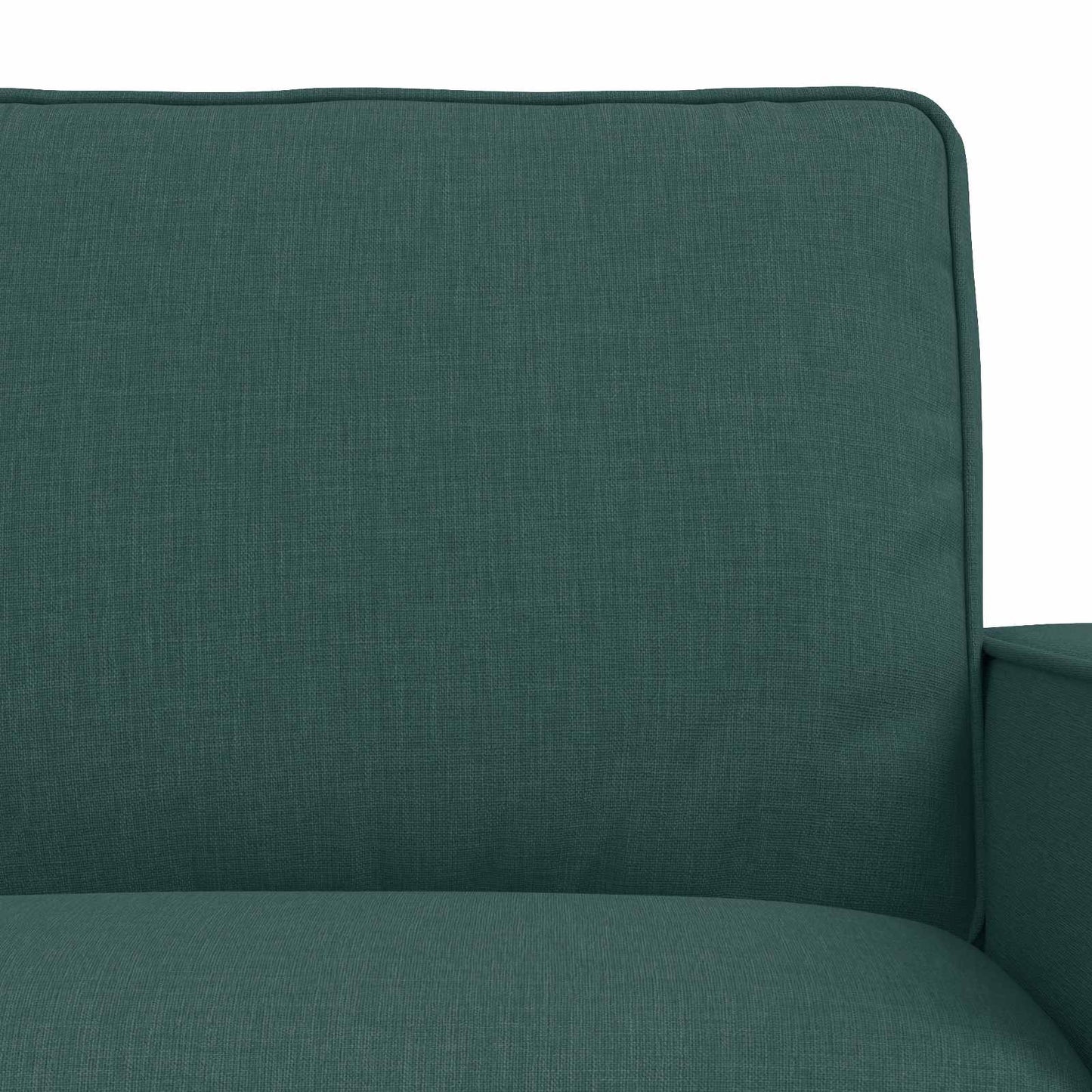 Kanapé Szett 2 pcs Sötétzöld 182 x 80 x 82 cm szövet