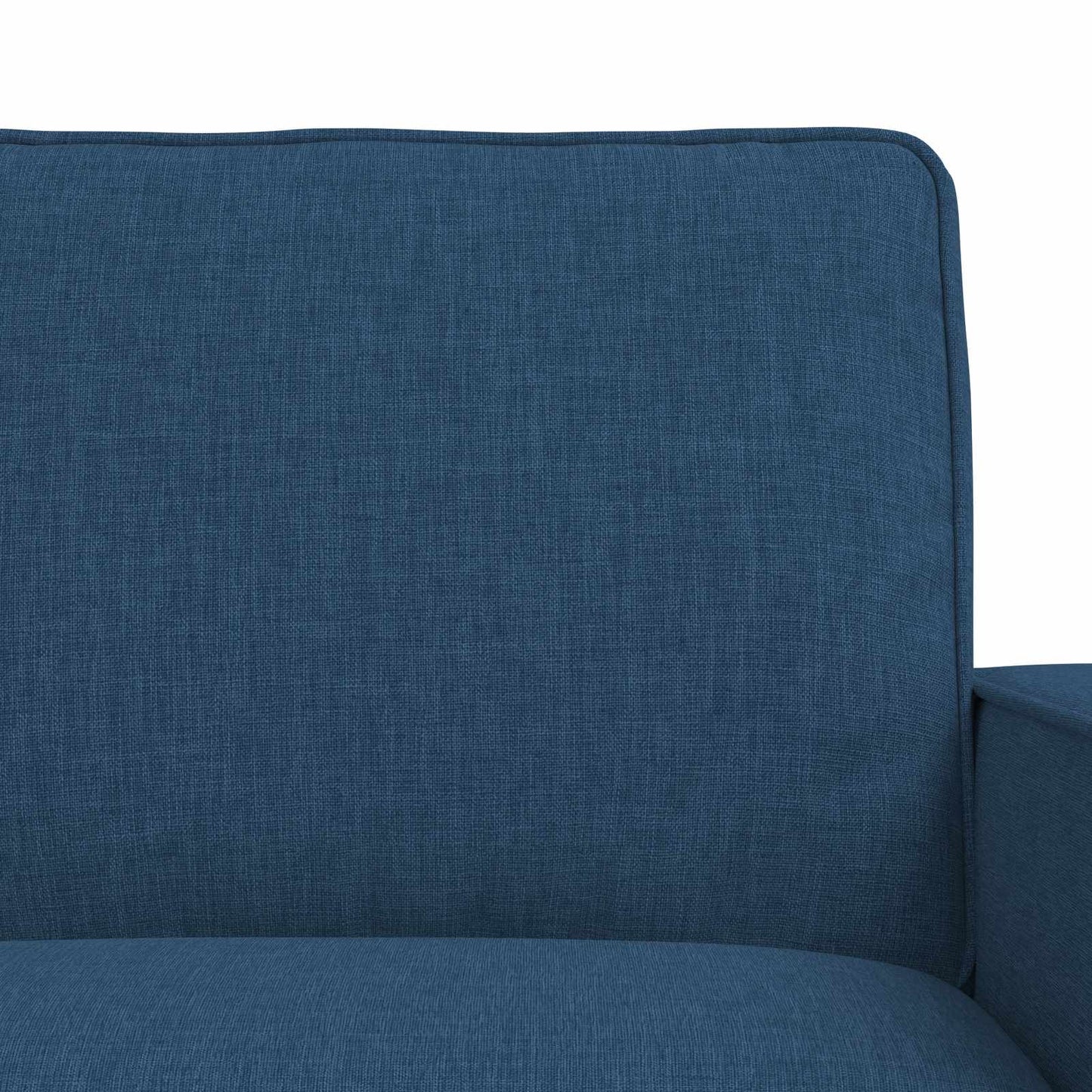 Kanapé Szett 2 pcs Kék 182 x 80 x 82 cm szövet