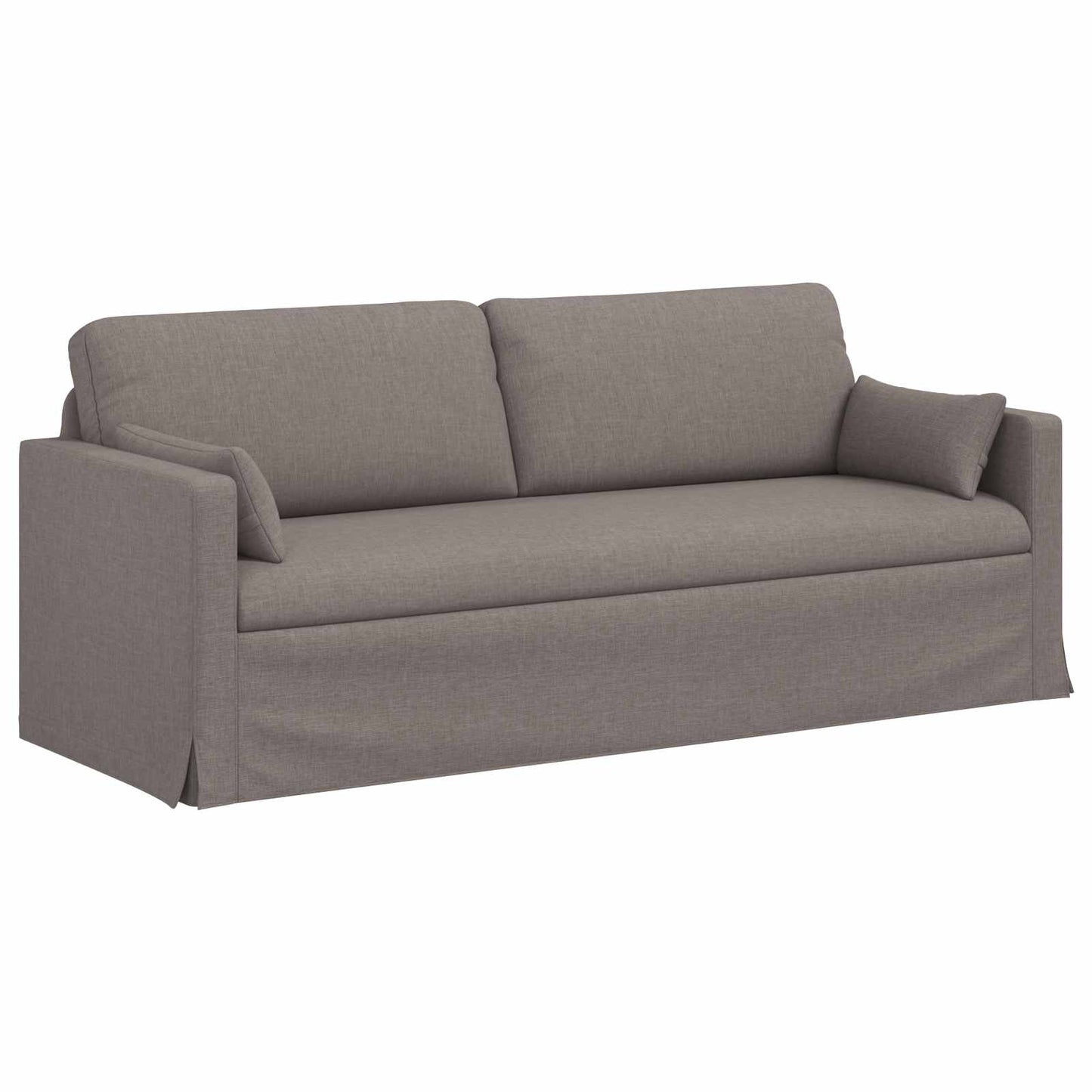 Kanapé Szett 2 pcs Tópszínű 198 x 78 x 80 cm szövet