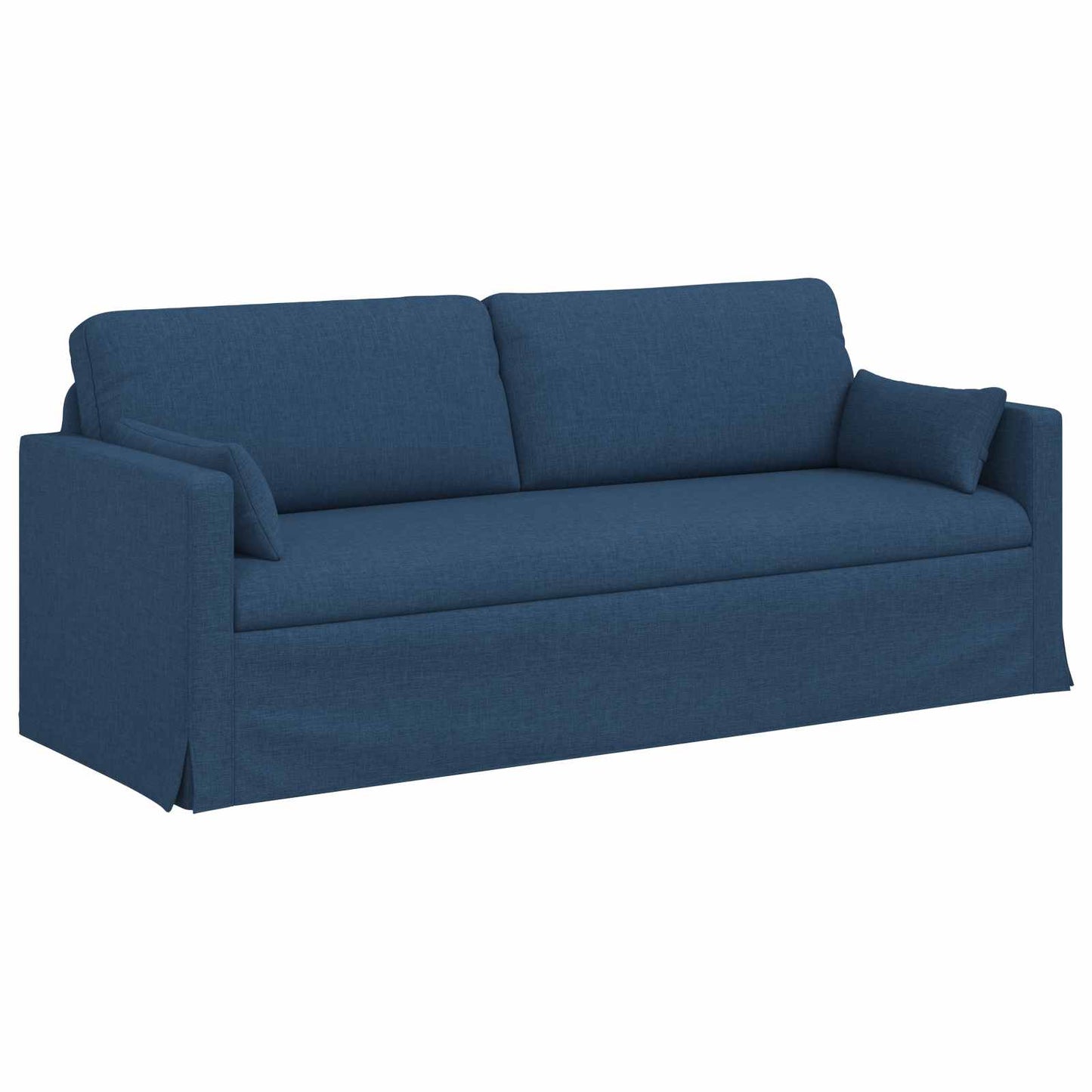 Kanapé Szett 2 pcs Kék 198 x 78 x 80 cm szövet