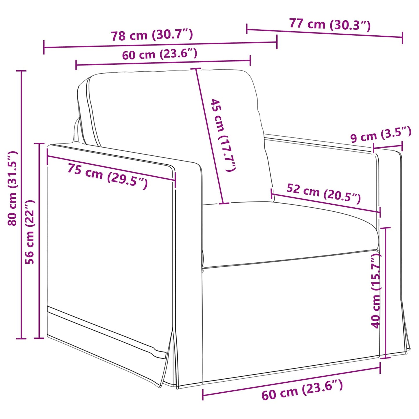 Kanapé Szett 2 pcs Rózsaszín 198 x 78 x 80 cm Bársony