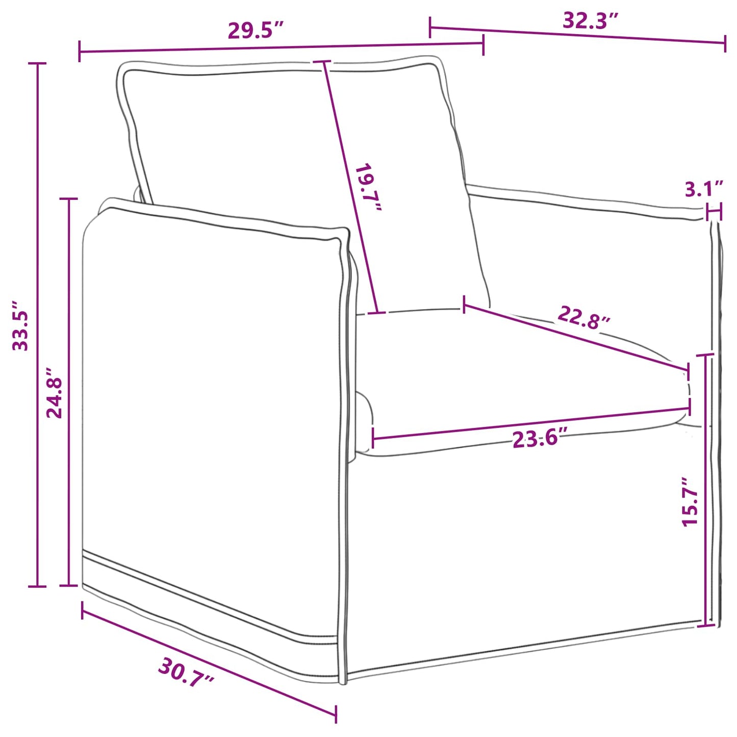 Kanapé Szett 2 pcs Sötétszürke 196 x 82 x 85 cm Szövet