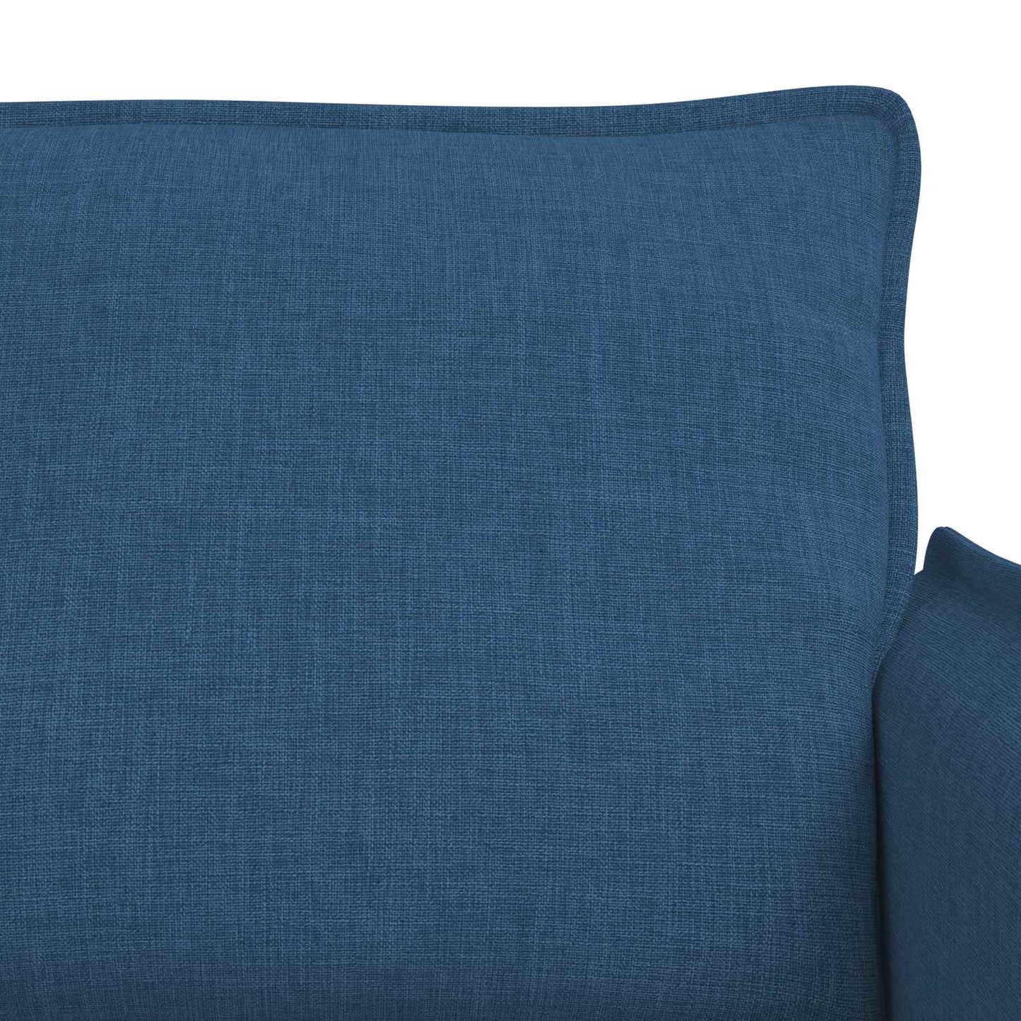 Kanapé Szett 2 pcs Kék 196 x 82 x 85 cm Szövet