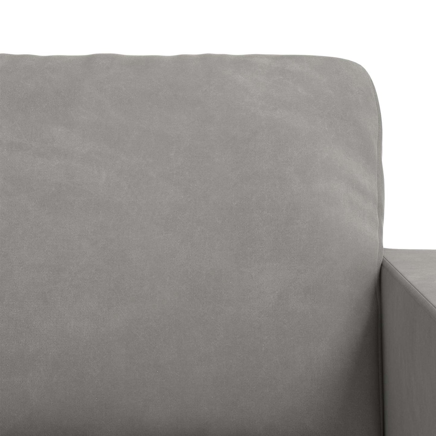 Kanapé Szett 2 pcs Világosszürke 228 x 78 x 80 cm Bársony