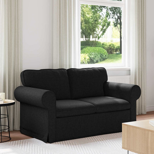 Kanapé Fekete 155 x 82 x 80 cm szövet