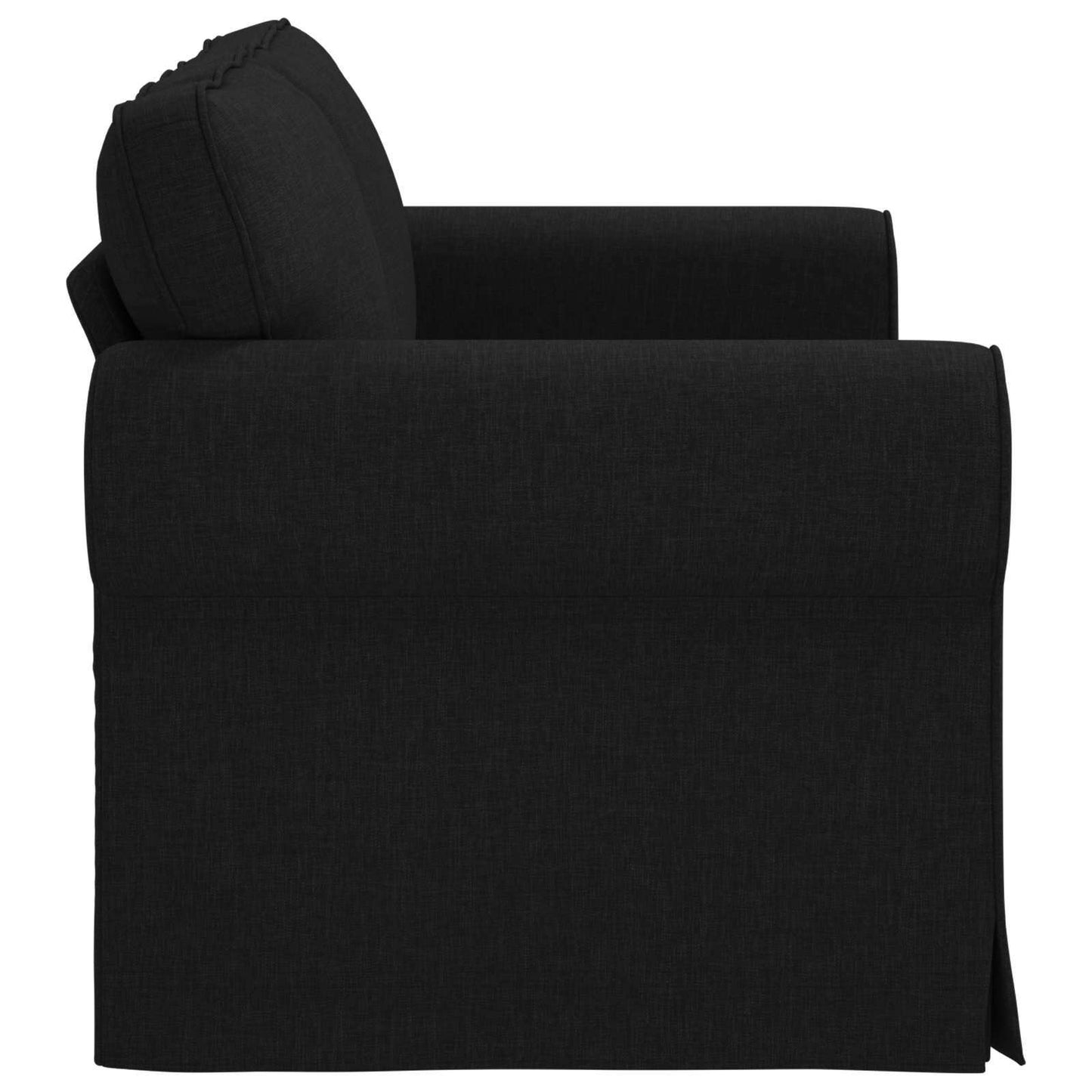 Kanapé Fekete 155 x 82 x 80 cm szövet
