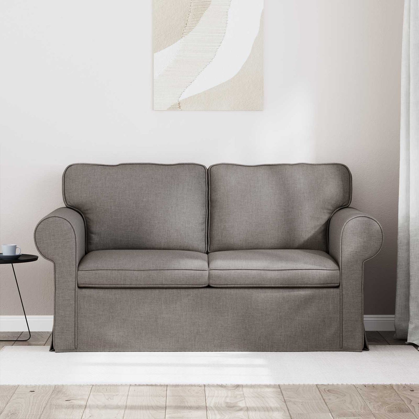 Kanapé Tópszínű 155 x 82 x 80 cm szövet
