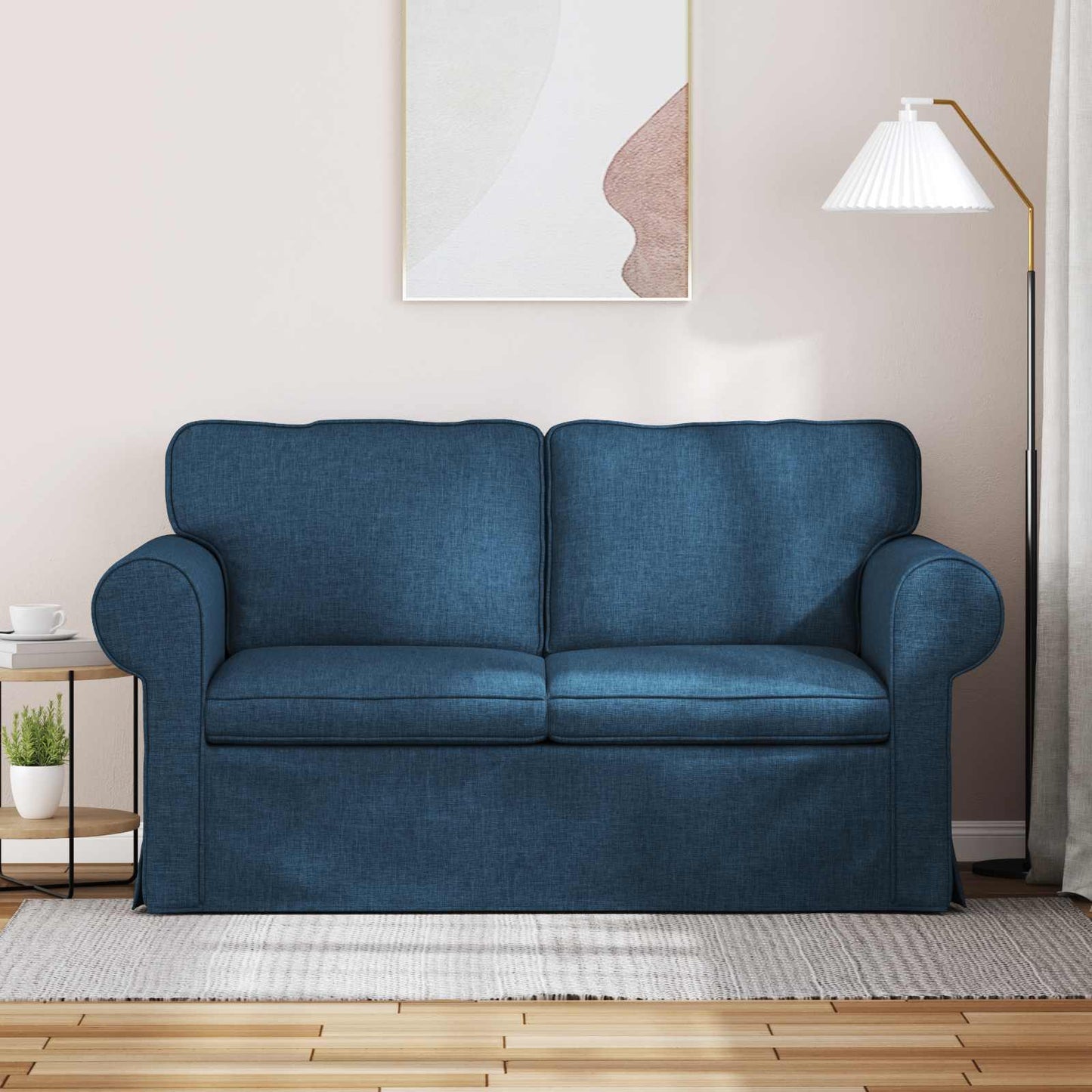 Kanapé Kék 155 x 82 x 80 cm szövet