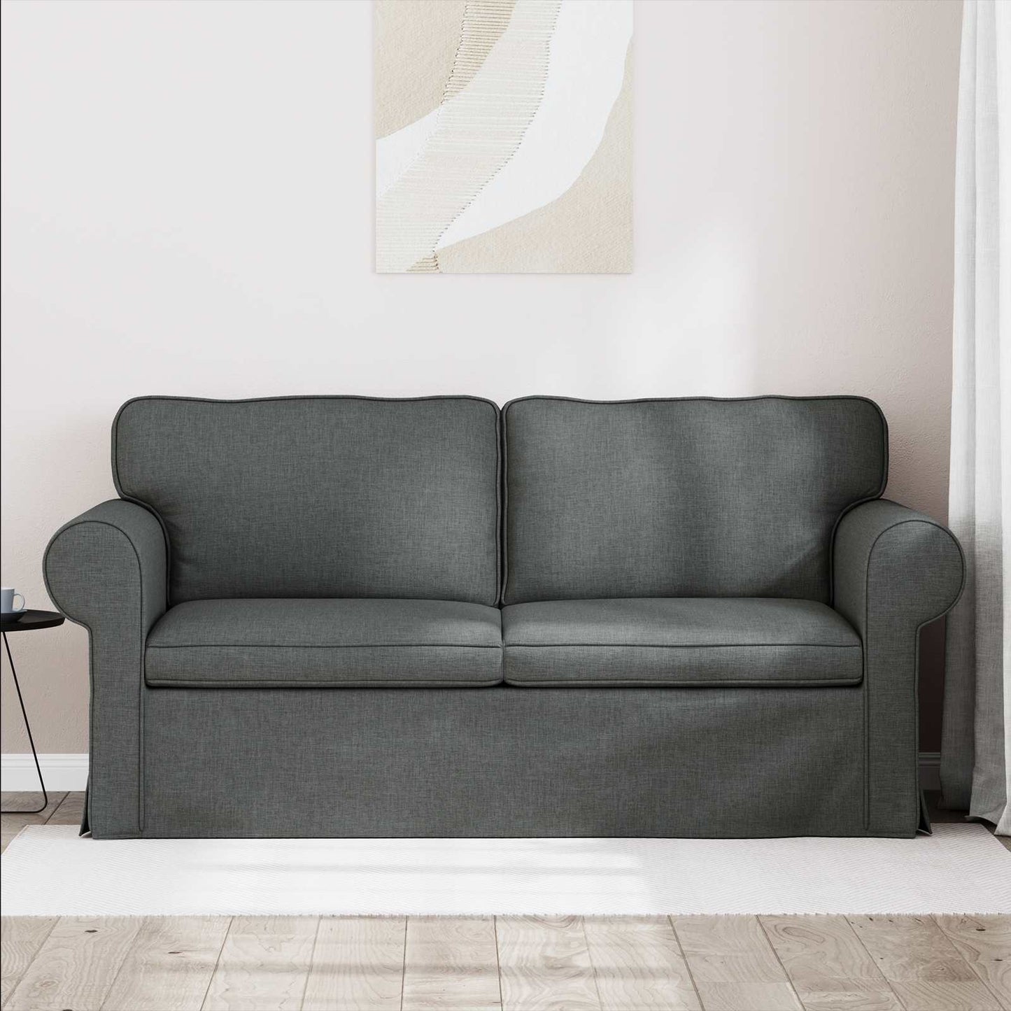 Kanapé Sötétszürke 175 x 82 x 80 cm szövet