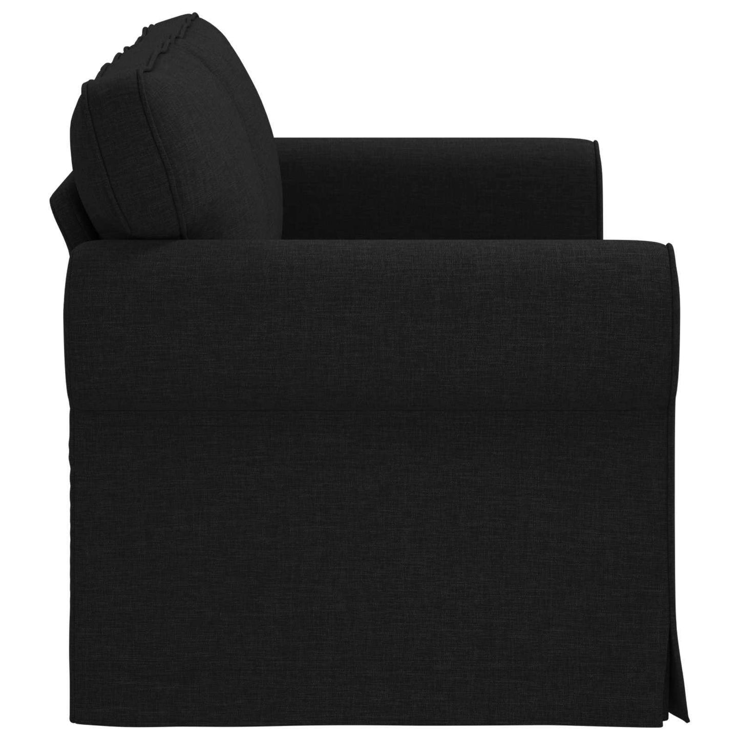 Kanapé Fekete 175 x 82 x 80 cm szövet