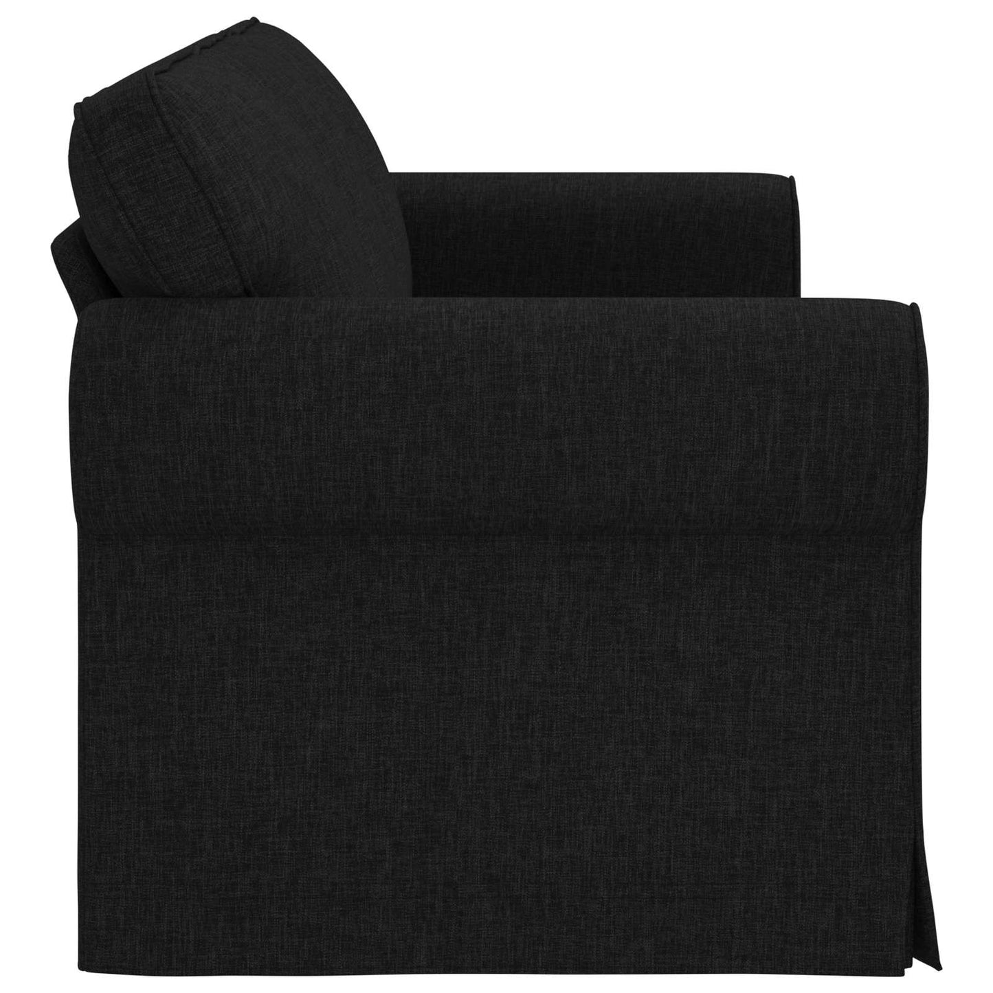 Kanapé Fekete 215 x 82 x 80 cm szövet