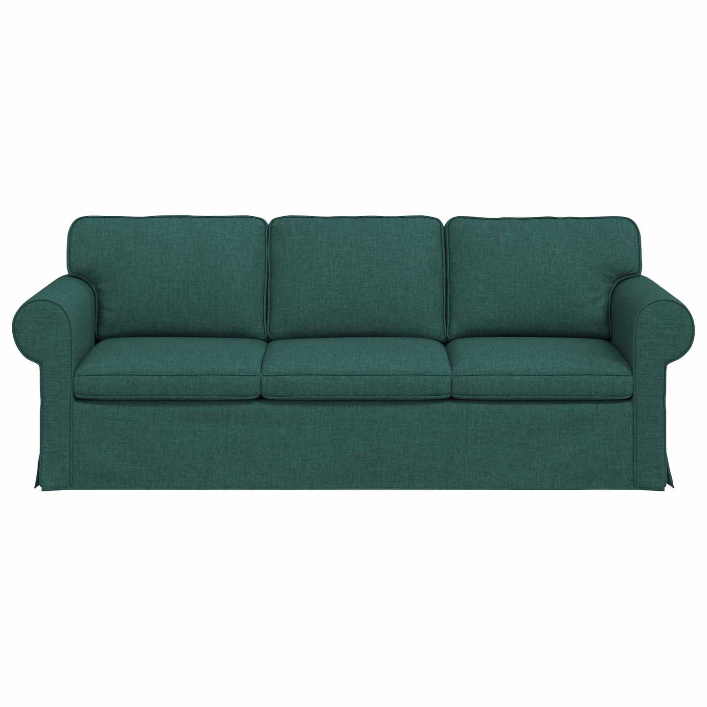 Kanapé Sötétzöld 215 x 82 x 80 cm szövet