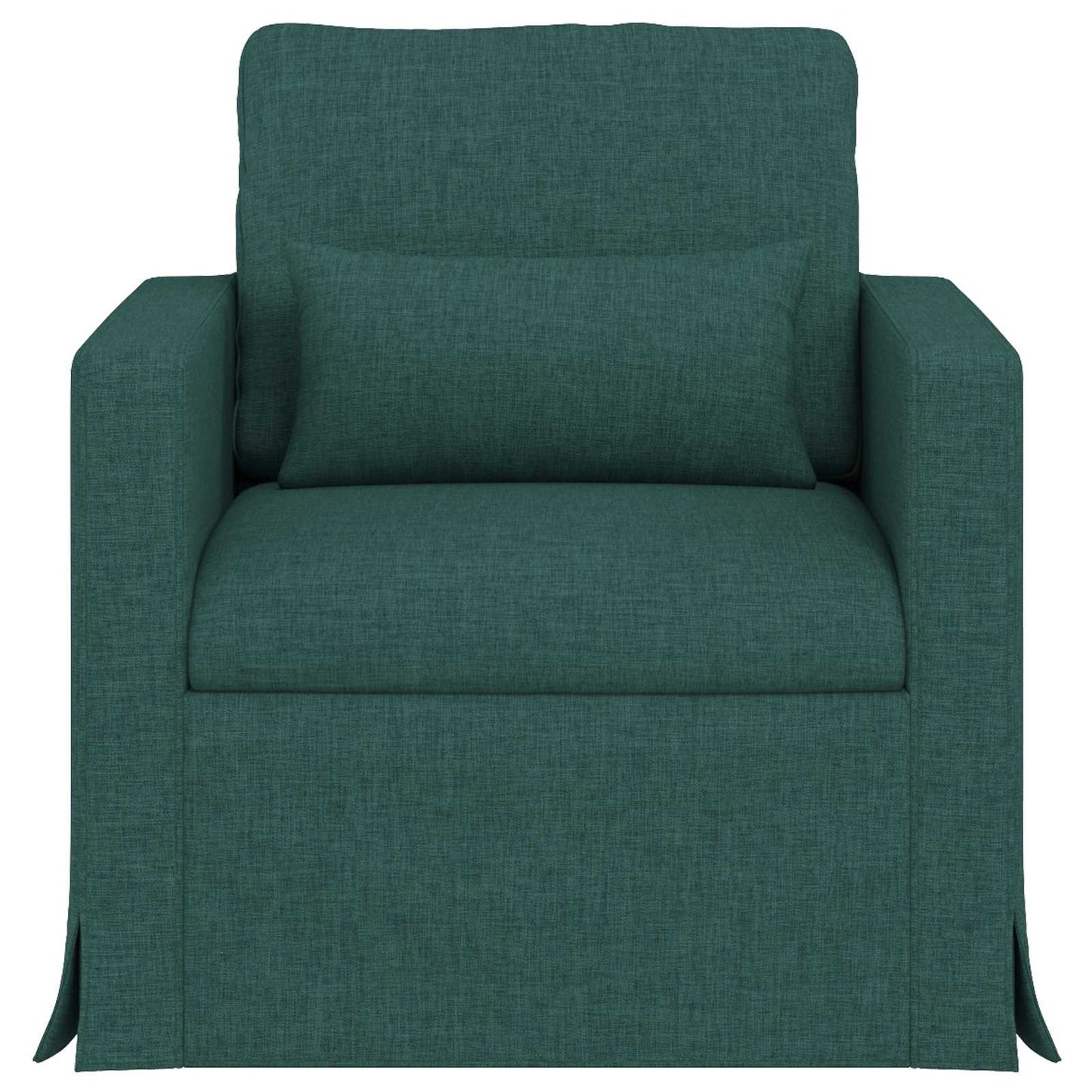 Kanapé Sötétzöld 78 x 78 x 80 cm szövet