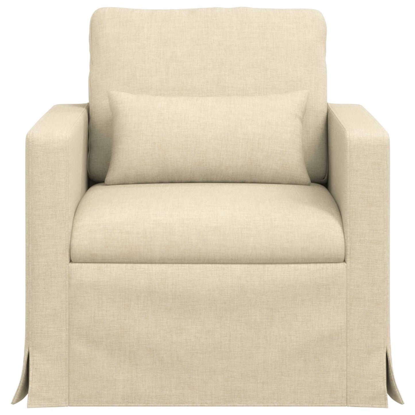 Kanapé Krém 78 x 78 x 80 cm szövet