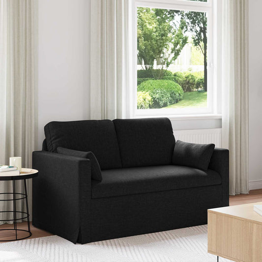 Kanapé Fekete 139 x 78 x 80 cm szövet