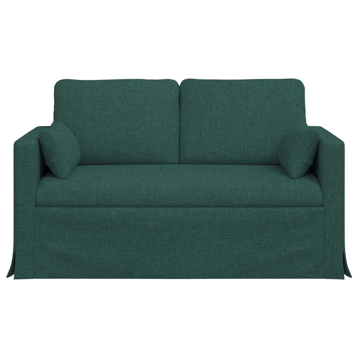 Kanapé Sötétzöld 139 x 78 x 80 cm szövet