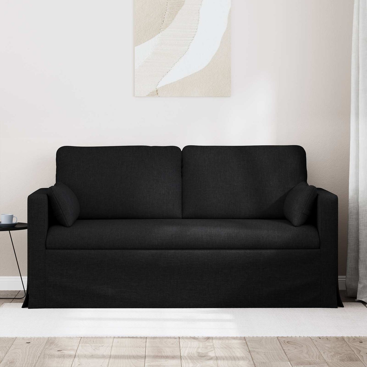 Kanapé Fekete 158 x 78 x 80 cm szövet