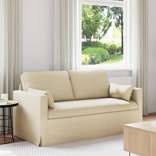 Kanapé Krém 158 x 78 x 80 cm szövet