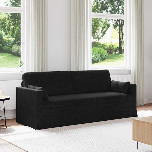 Kanapé Fekete 198 x 78 x 80 cm szövet
