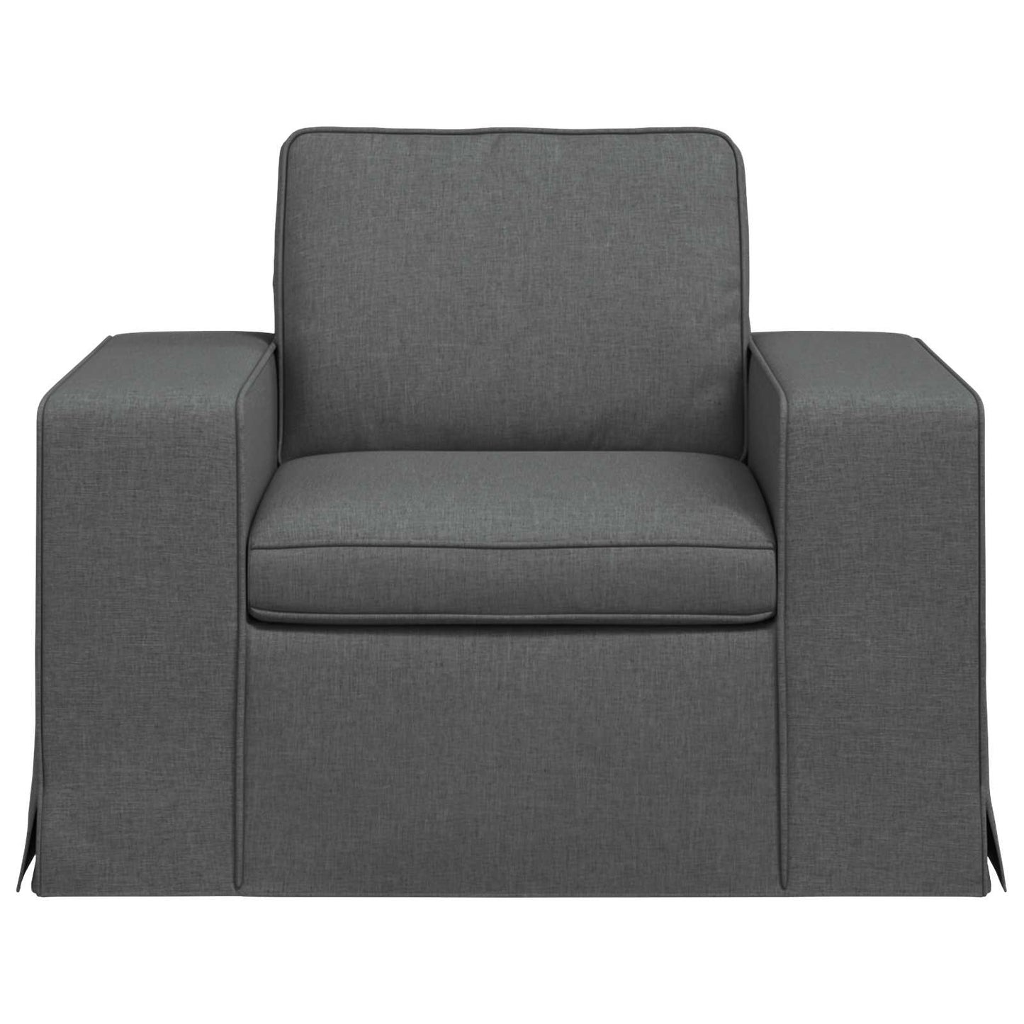 Kanapé Sötétszürke 103 x 80 x 82 cm szövet