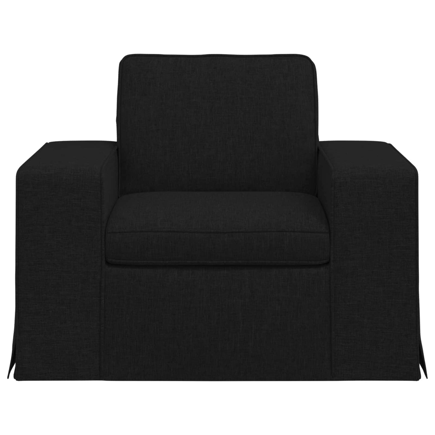 Kanapé Fekete 103 x 80 x 82 cm szövet