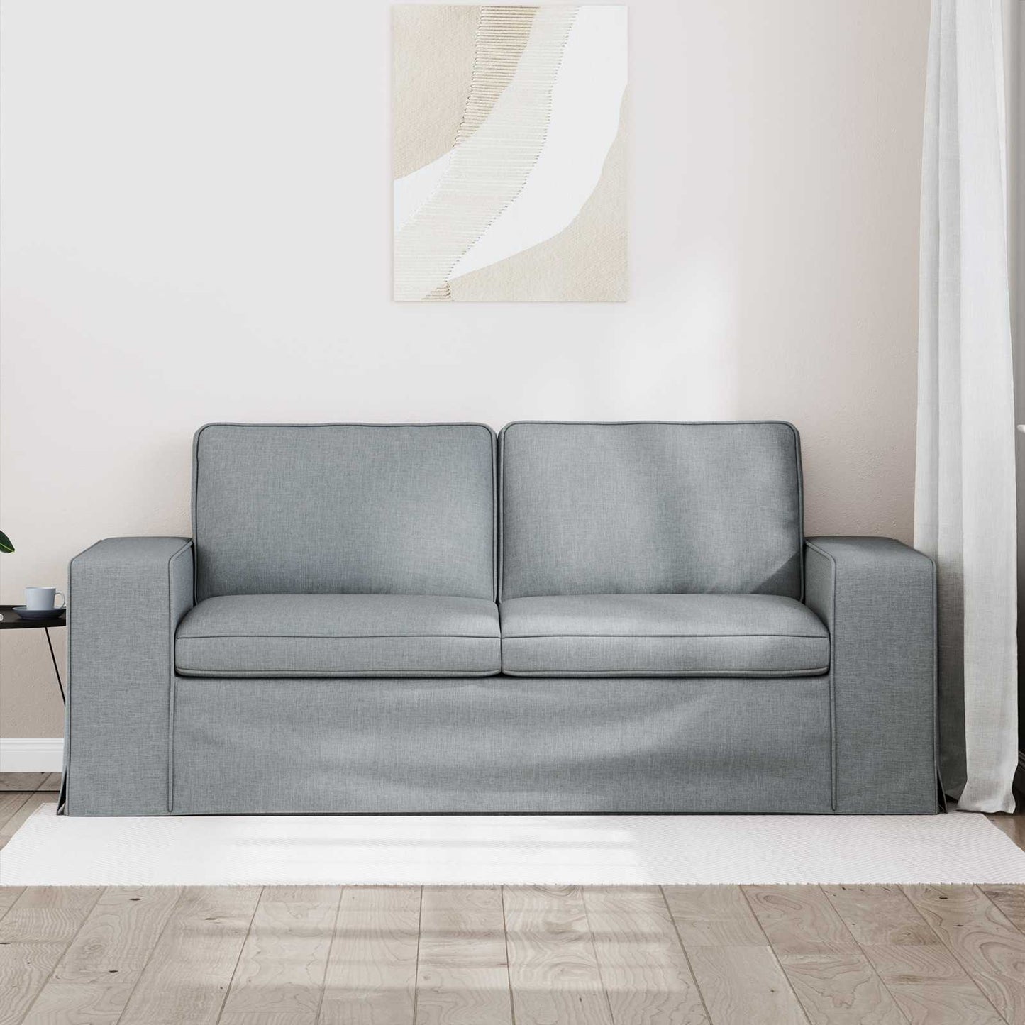 Kanapé Világosszürke 182 x 80 x 82 cm szövet
