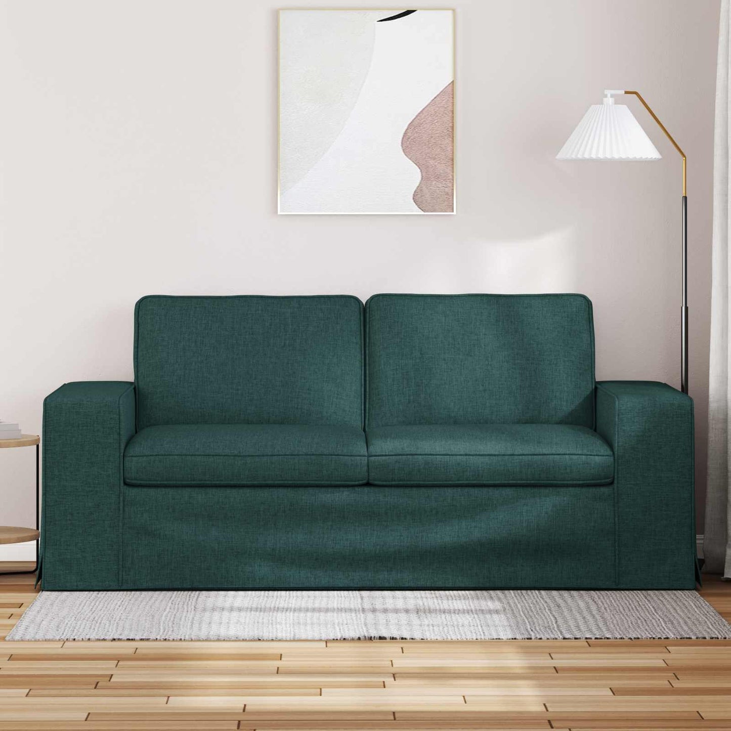 Kanapé Sötétzöld 182 x 80 x 82 cm szövet