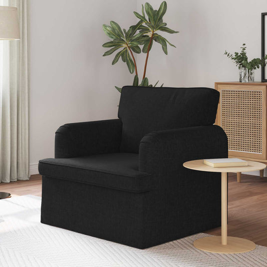 Kanapé Fekete 84 x 80 x 85 cm szövet