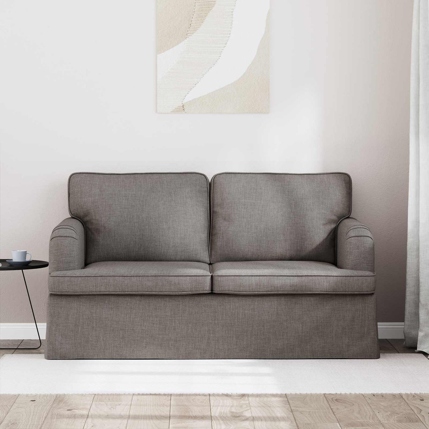 Kanapé Tópszínű 144 x 80 x 85 cm szövet
