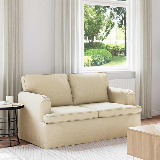 Kanapé Krém 144 x 80 x 85 cm szövet