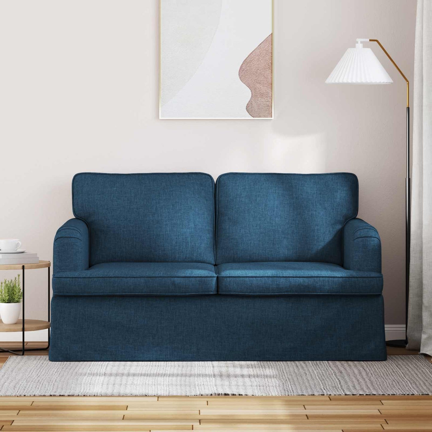 Kanapé Kék 144 x 80 x 85 cm szövet