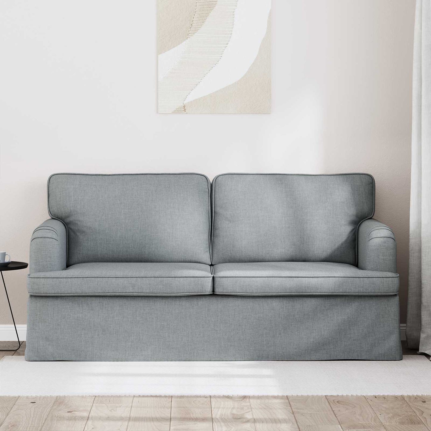 Kanapé Világosszürke 162 x 80 x 85 cm szövet
