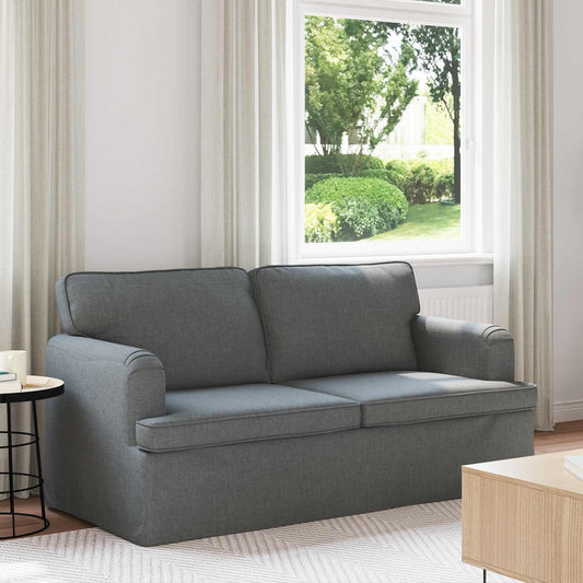 Kanapé Sötétszürke 162 x 80 x 85 cm szövet