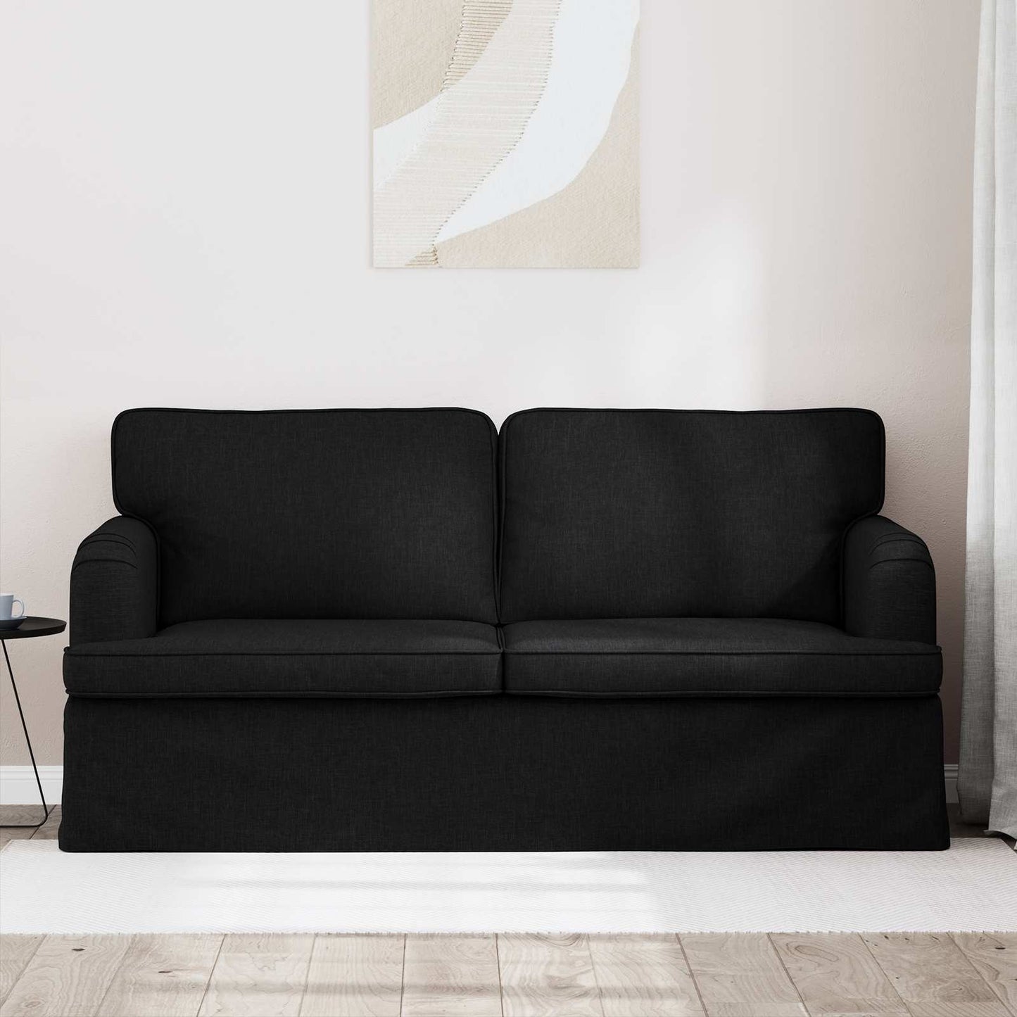 Kanapé Fekete 162 x 80 x 85 cm szövet