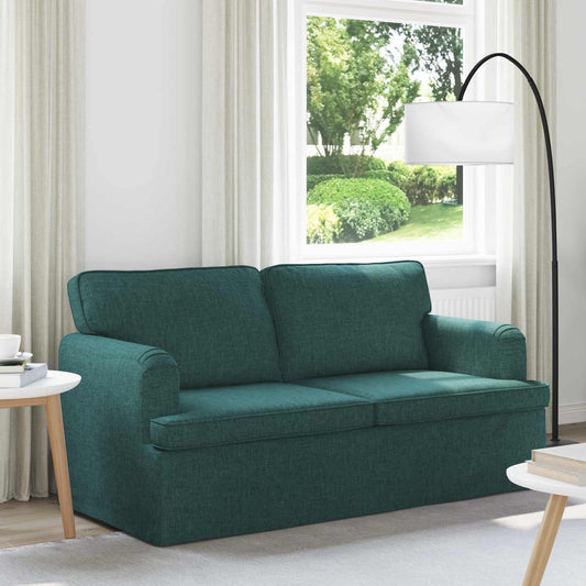 Kanapé Sötétzöld 162 x 80 x 85 cm szövet