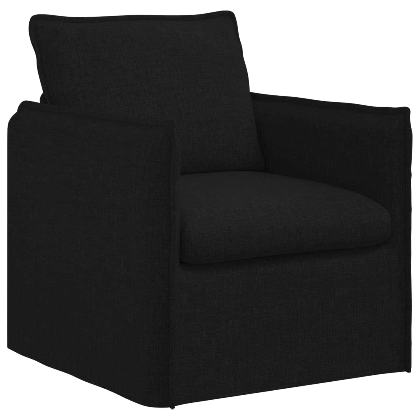Kanapé Fekete 75 x 82 x 85 cm szövet