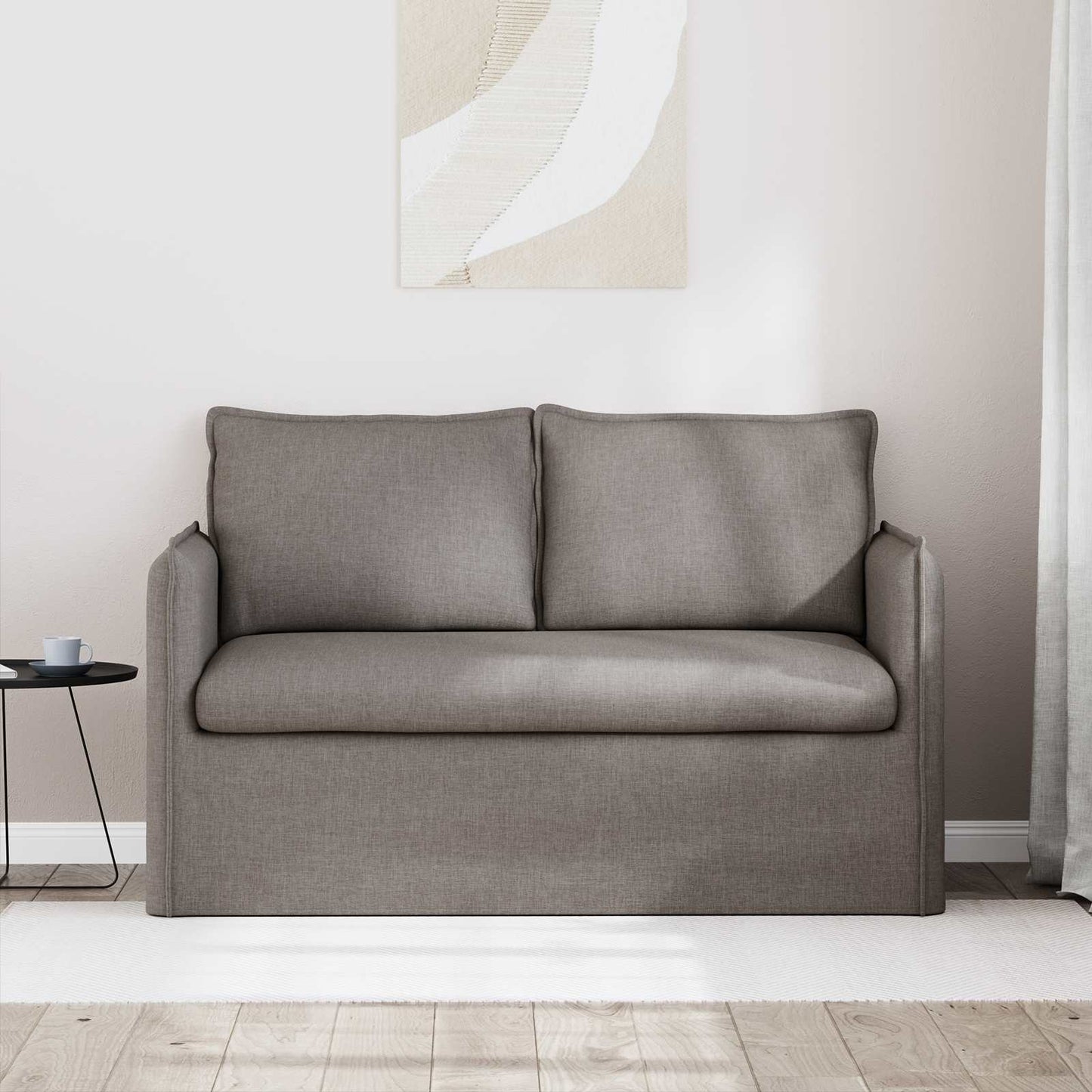 Kanapé Tópszínű 136 x 82 x 85 cm szövet