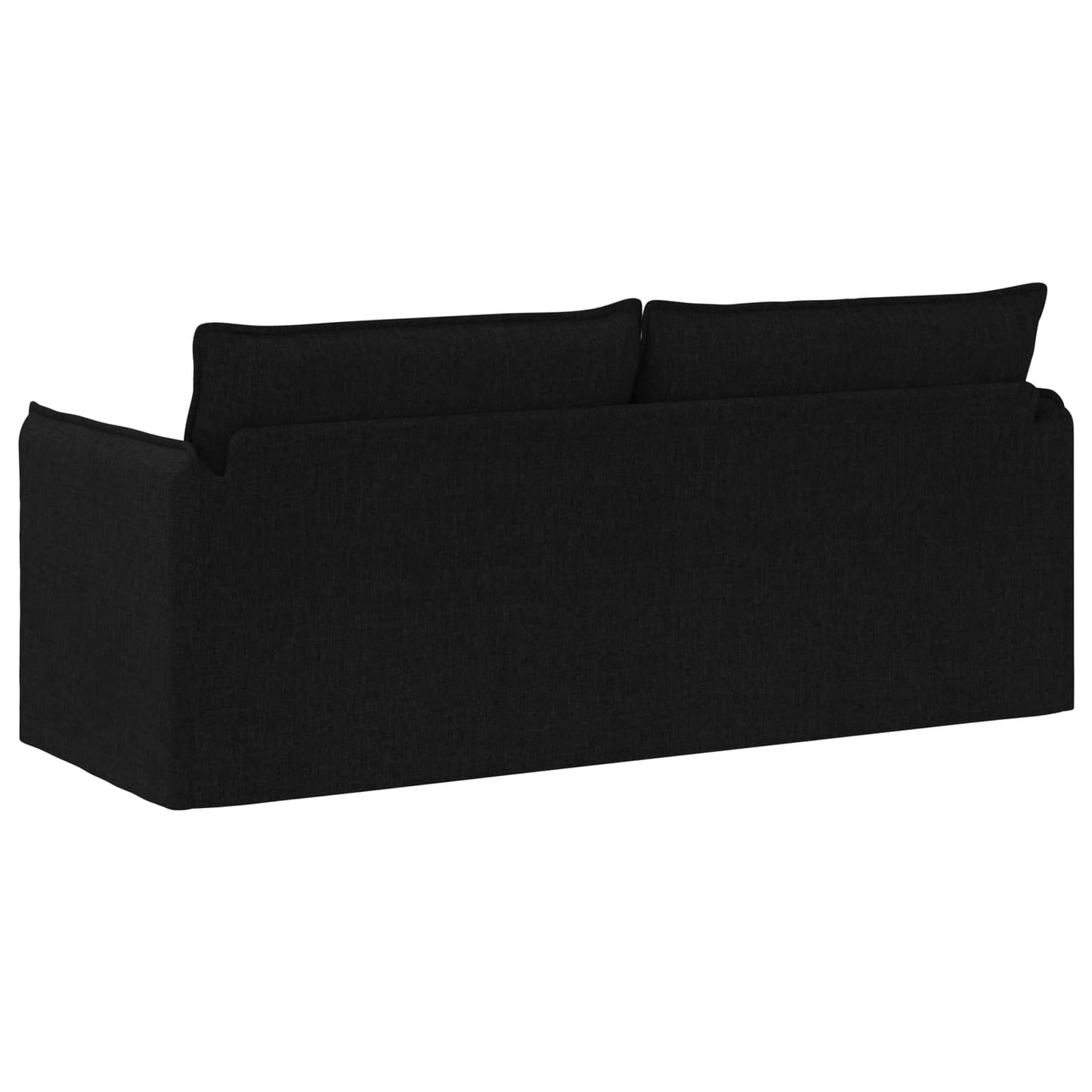 Kanapé Fekete 196 x 82 x 85 cm szövet