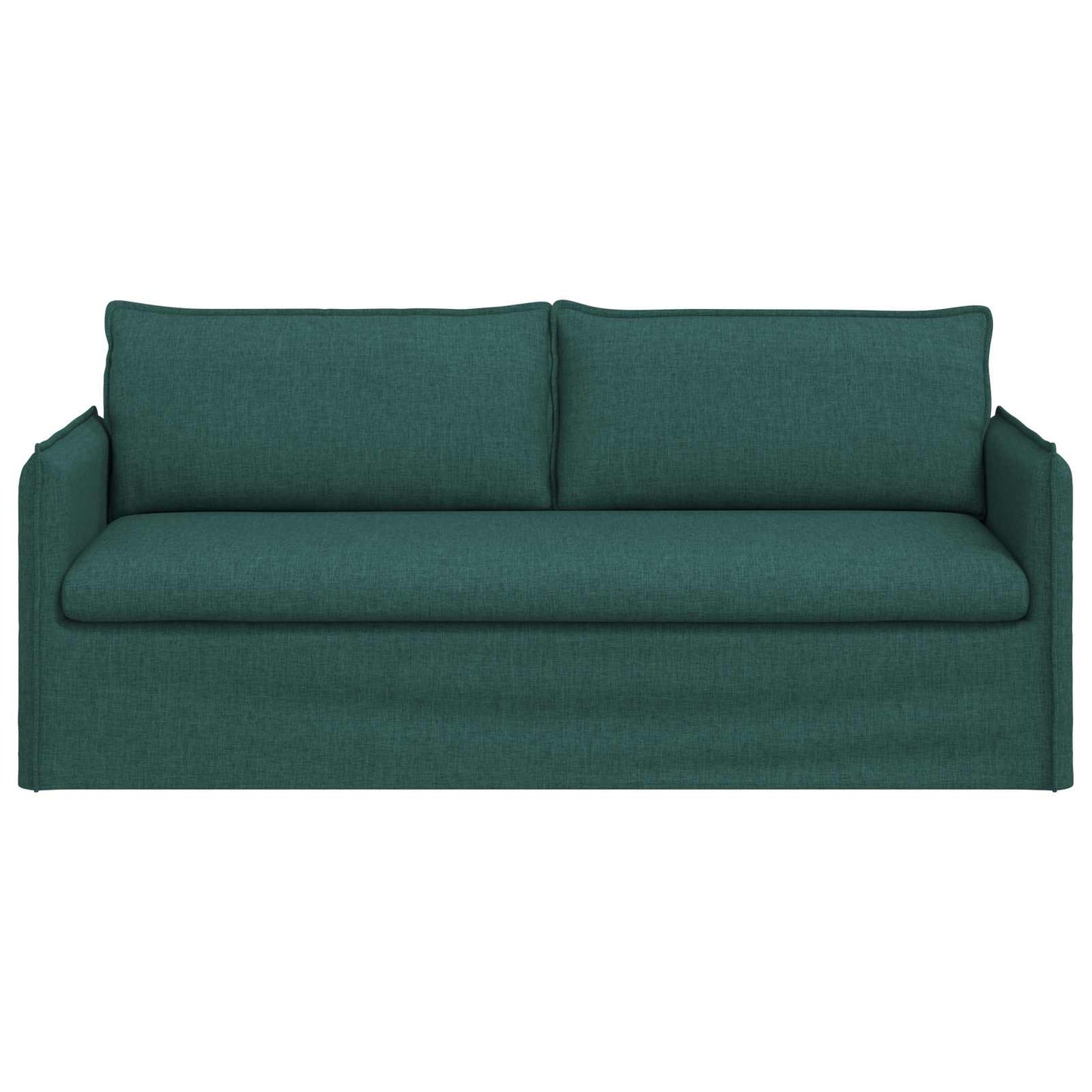 Kanapé Sötétzöld 196 x 82 x 85 cm szövet