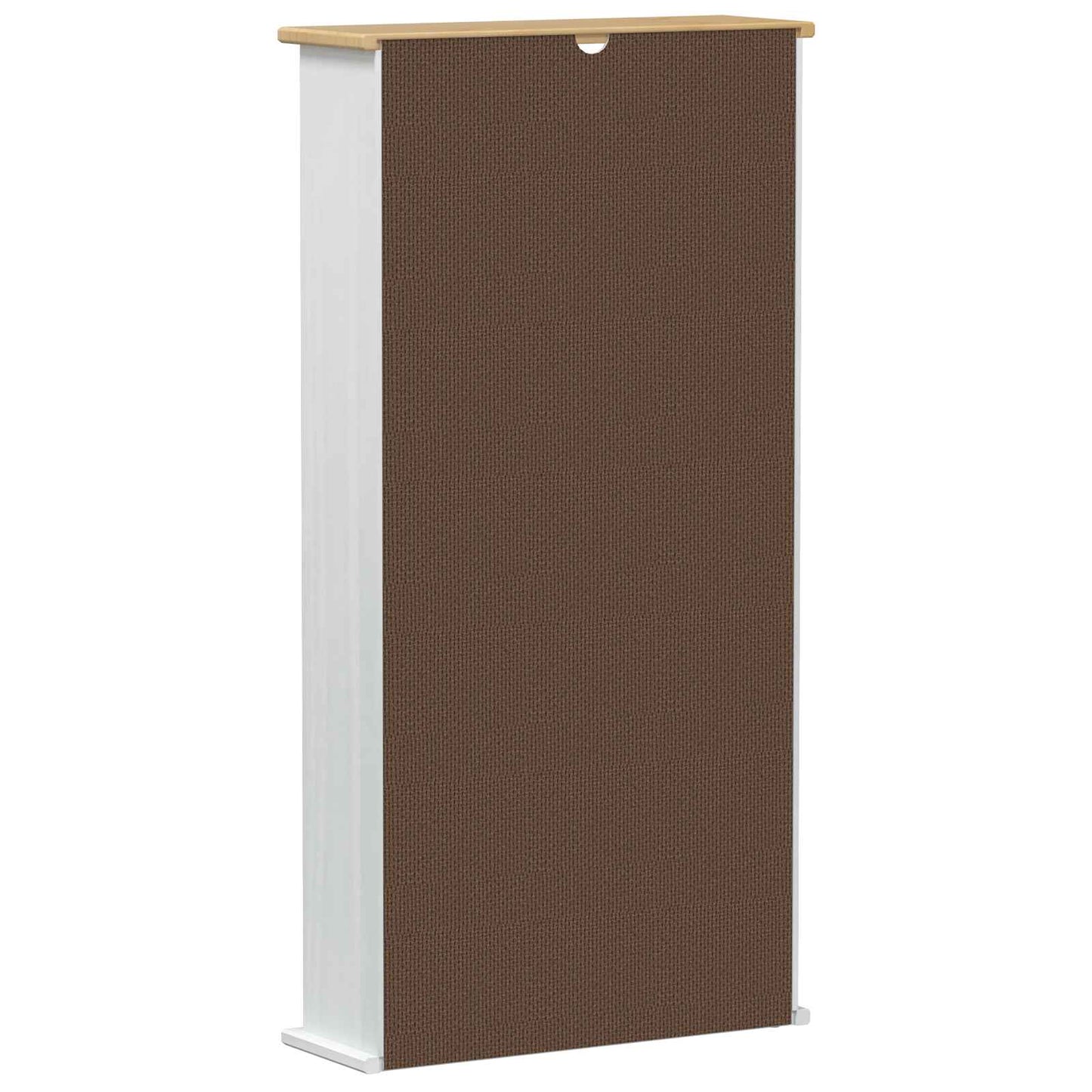CD tároló Fehér 52 x 17.5 x 103 cm Tömör fenyőfa