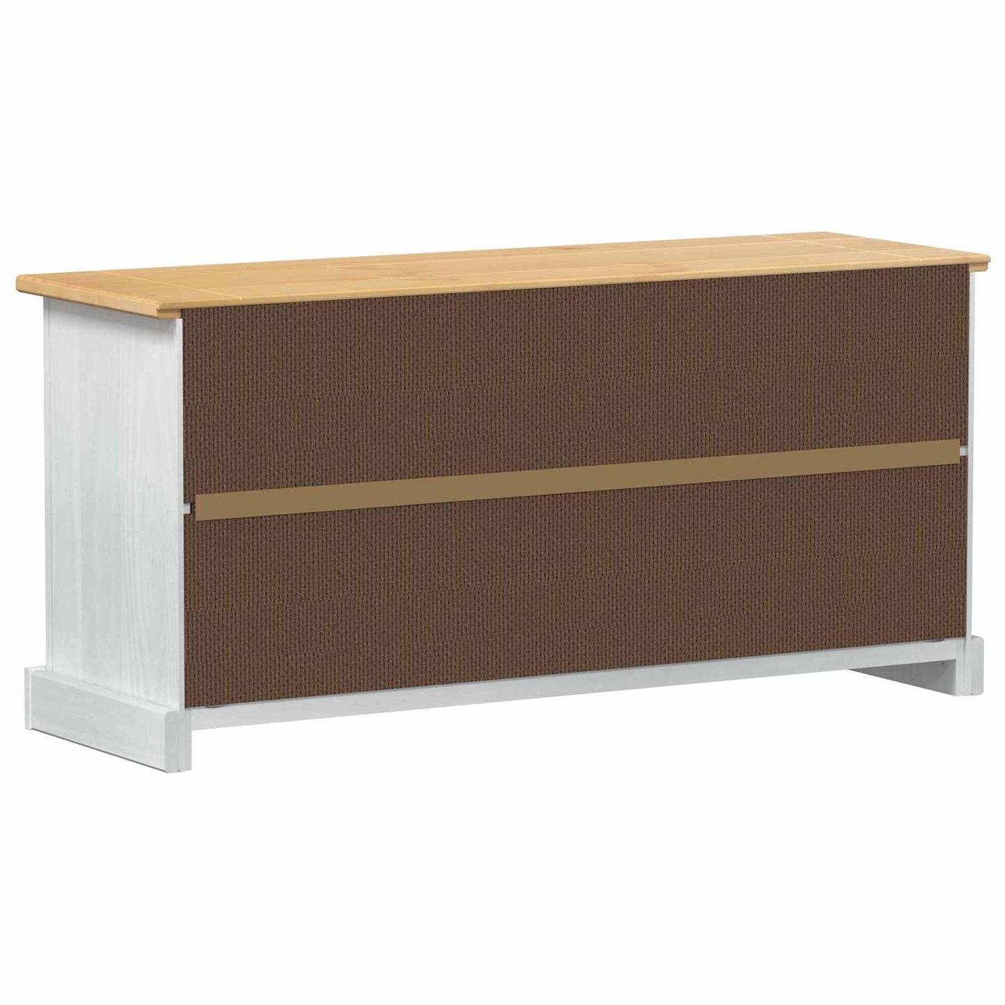 Cipőszekrény Corona Fehér 99 x 32 x 49 cm Tömör fenyőfa
