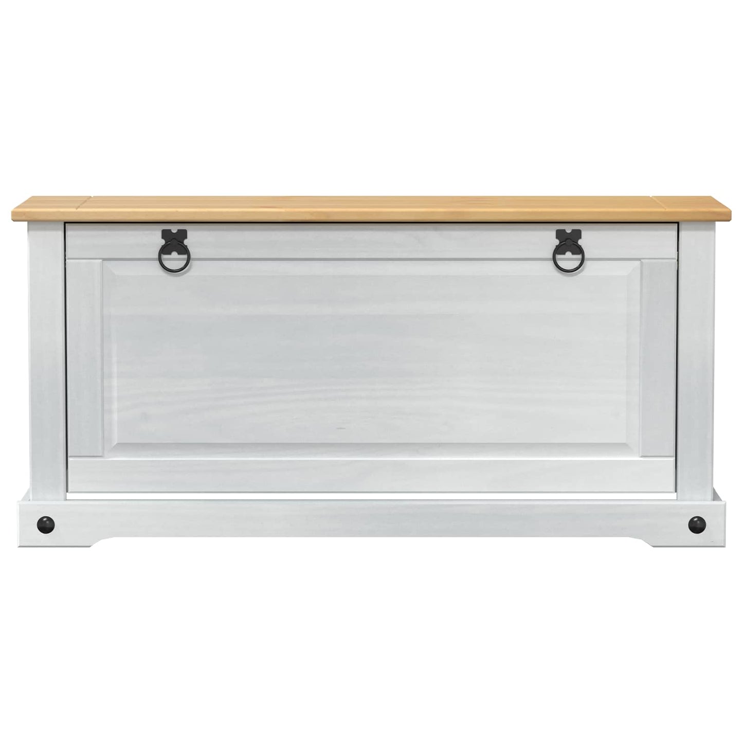 Cipőszekrény Corona Fehér 99 x 32 x 49 cm Tömör fenyőfa