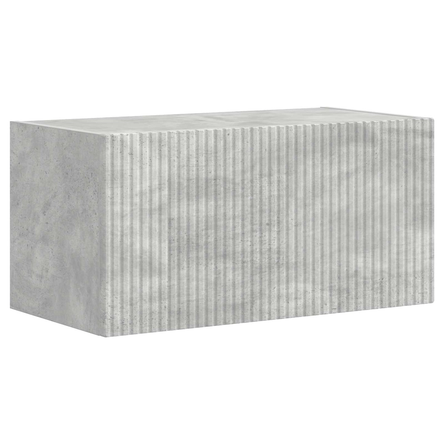 TV falit kabinet szett 4 pcs Beton Szürke Szerelt Fa