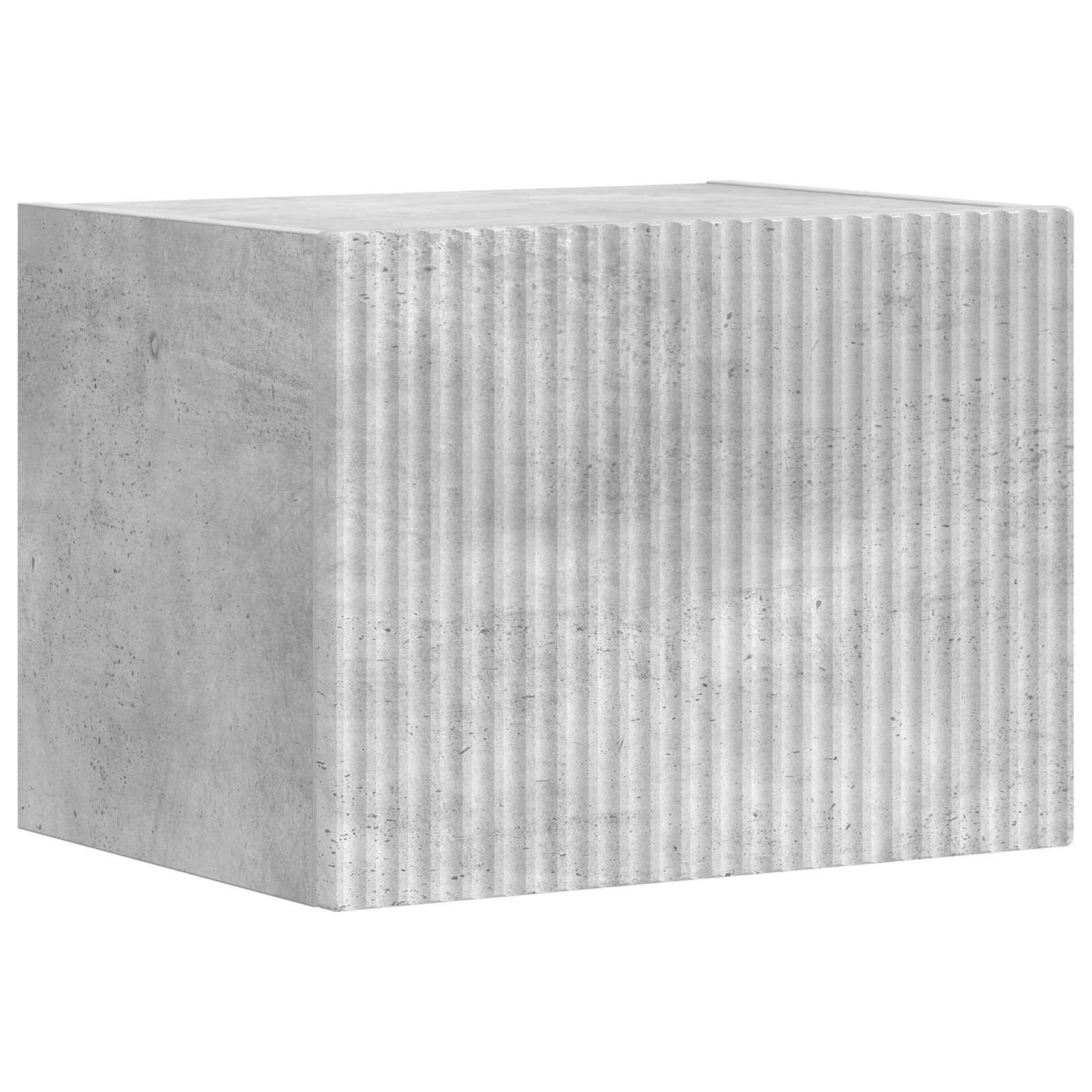 TV falit kabinet szett 4 pcs Beton Szürke Szerelt Fa