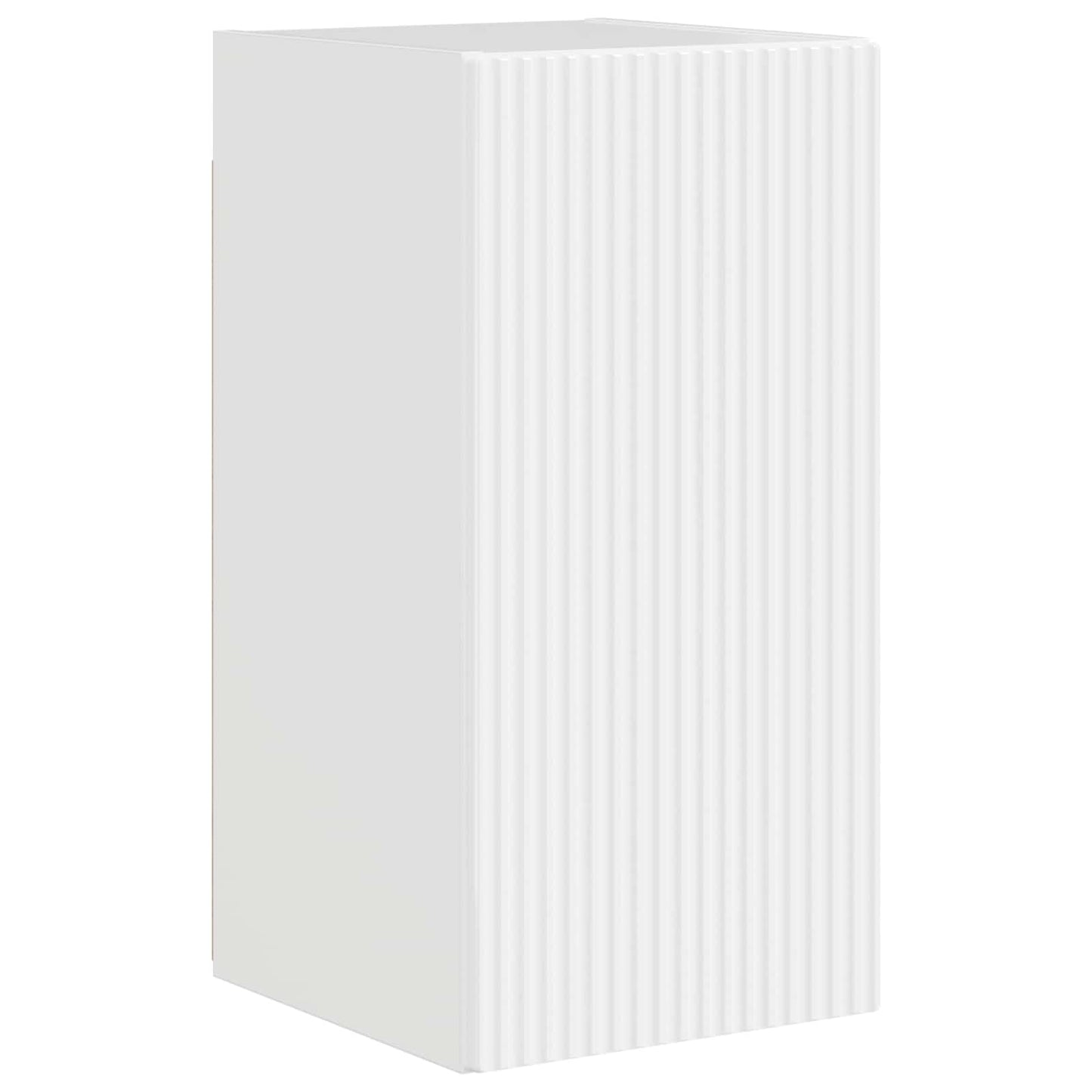TV falit kabinet szett 4 pcs Magas Fényű Fehér Faanyag
